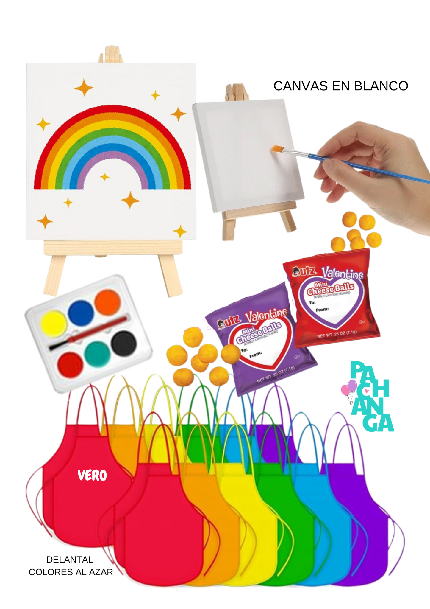 Valentine Paint Kids Box