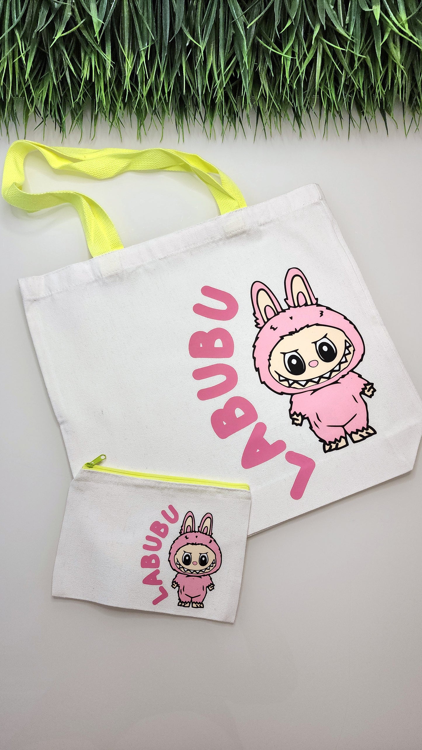 Labu Set Tote and Makeup Bag