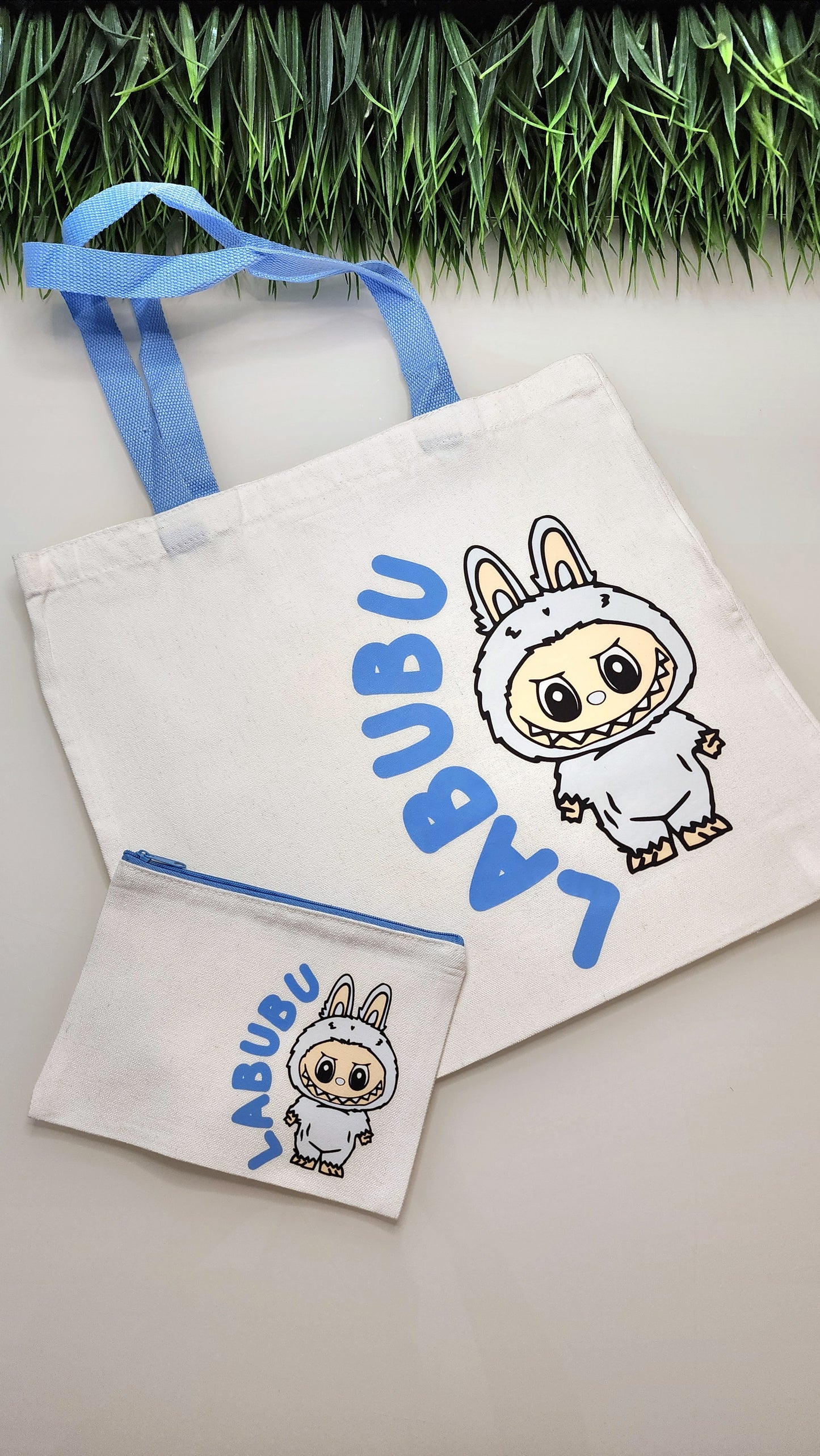 Labu Set Tote and Makeup Bag