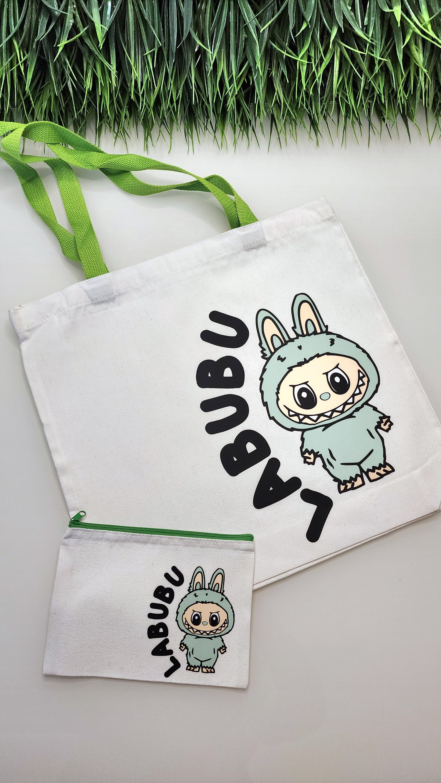 Labu Set Tote and Makeup Bag