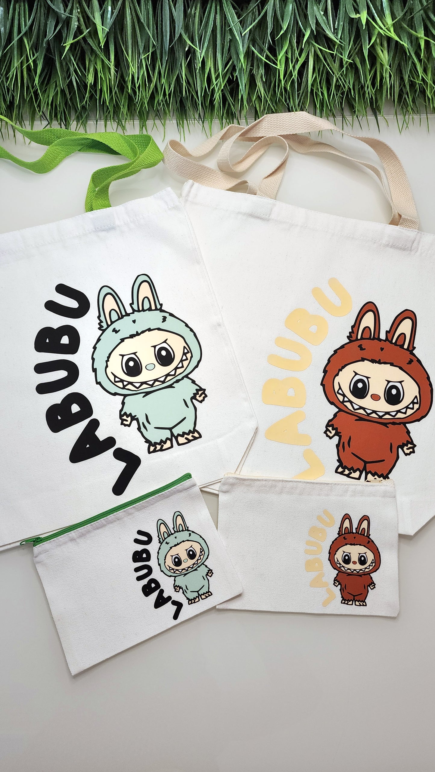 Labu Set Tote and Makeup Bag