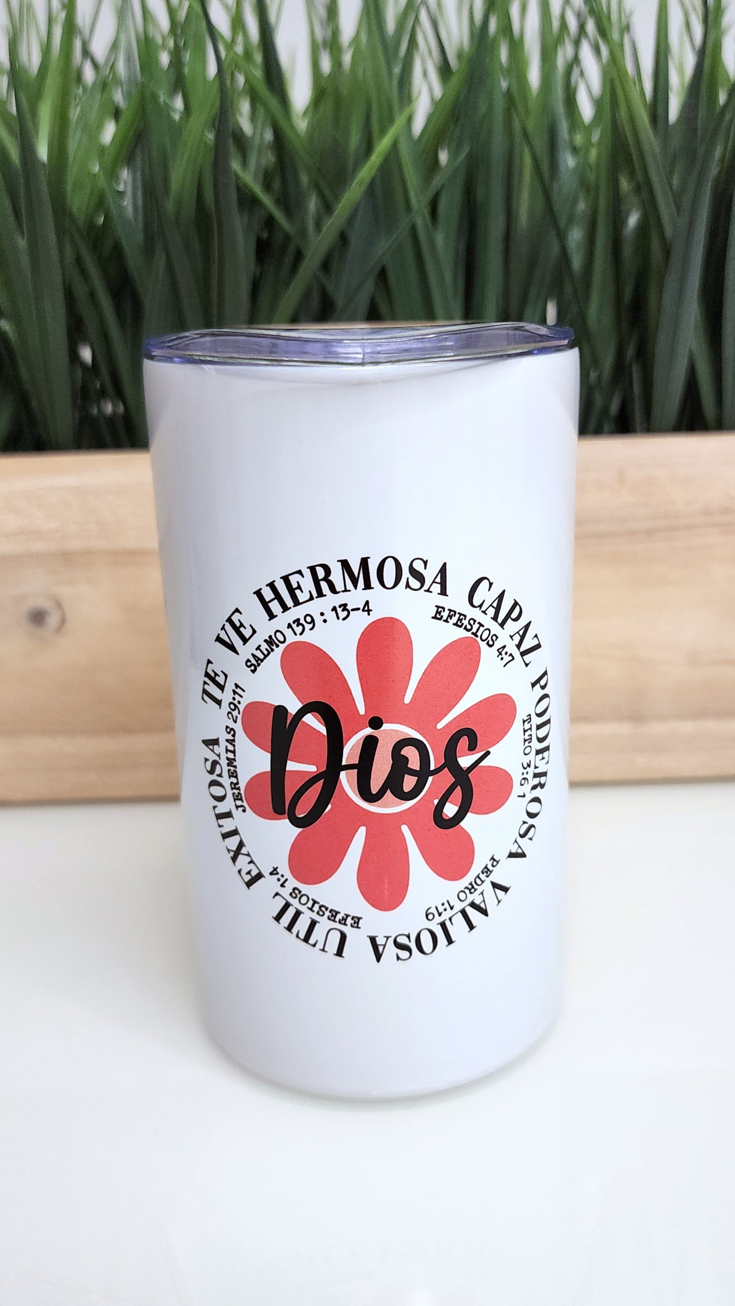Vaso Dios te ve.. Stainles Steel 12oz