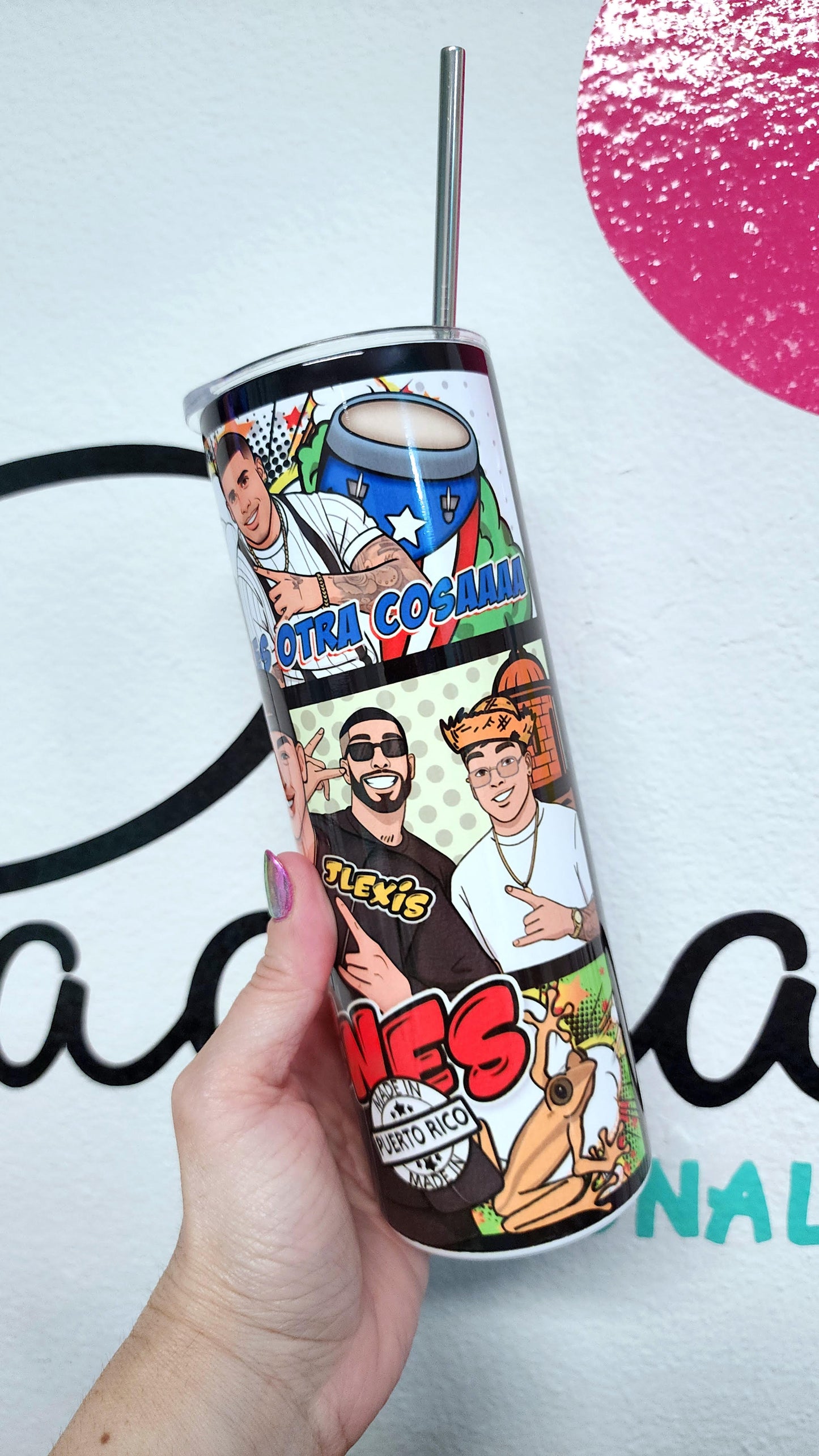 Vaso Stainless Steel Los Nenes