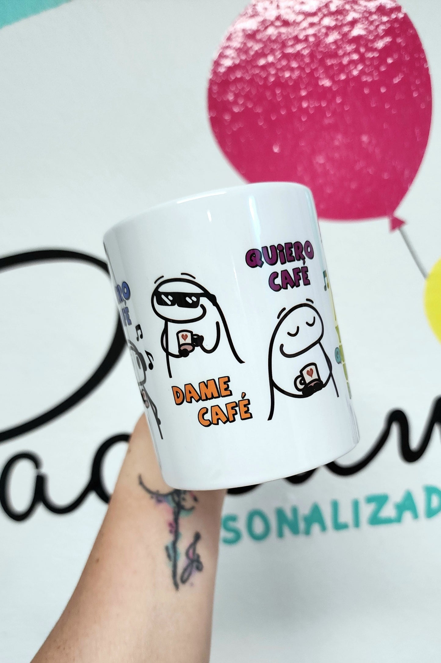 Taza Quiero Café