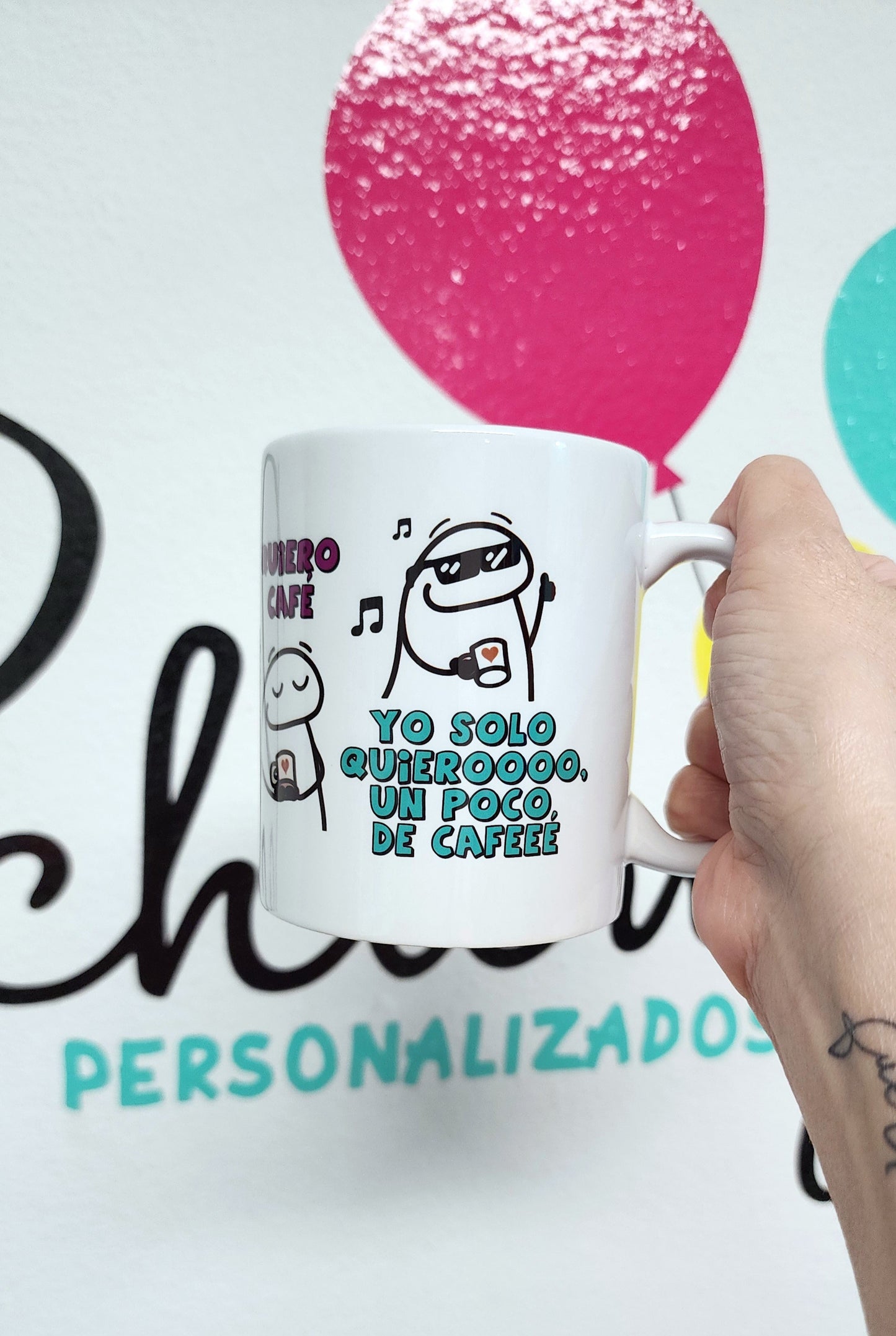 Taza Quiero Café