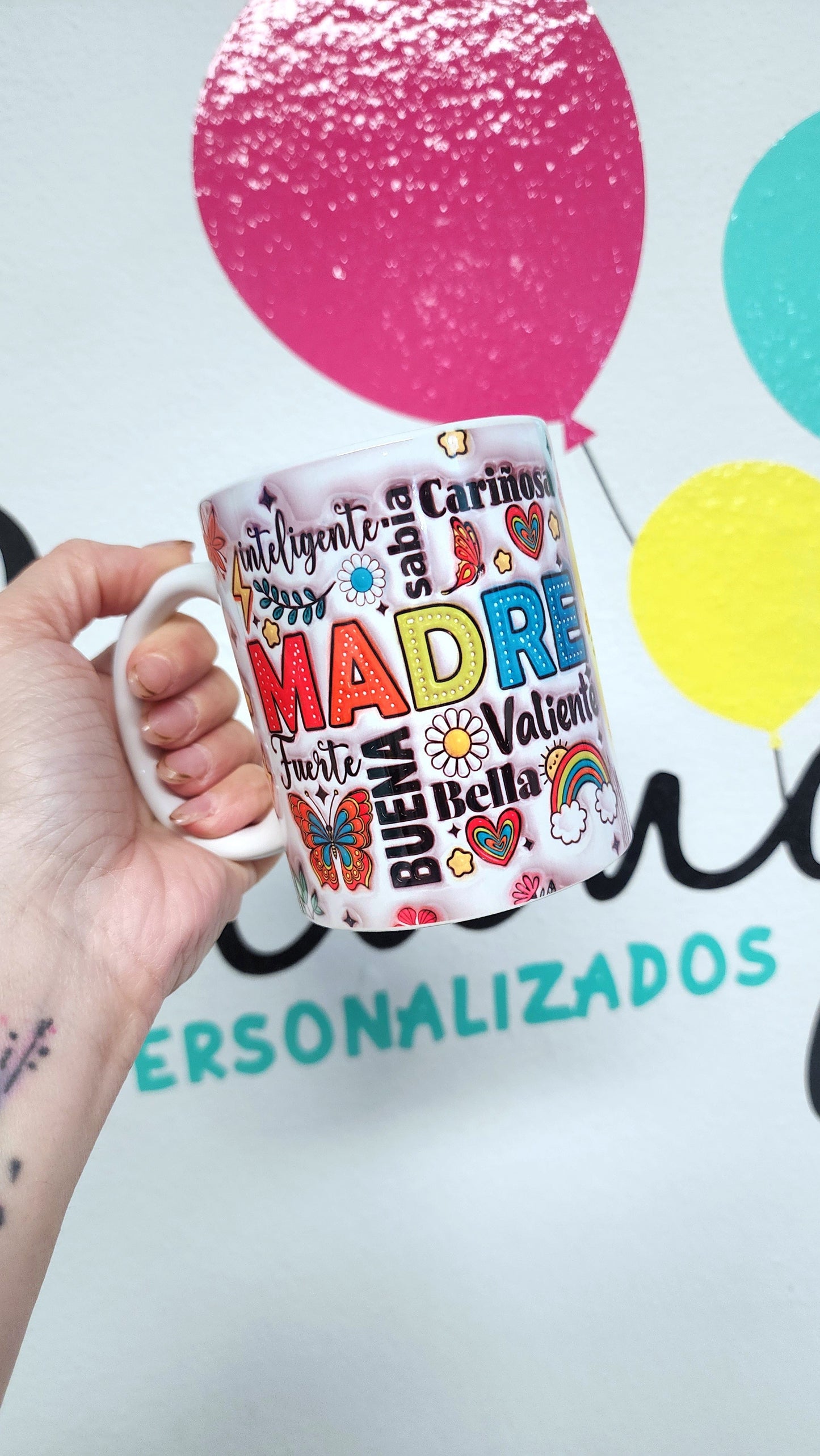 Taza Madre Manos de Hijos