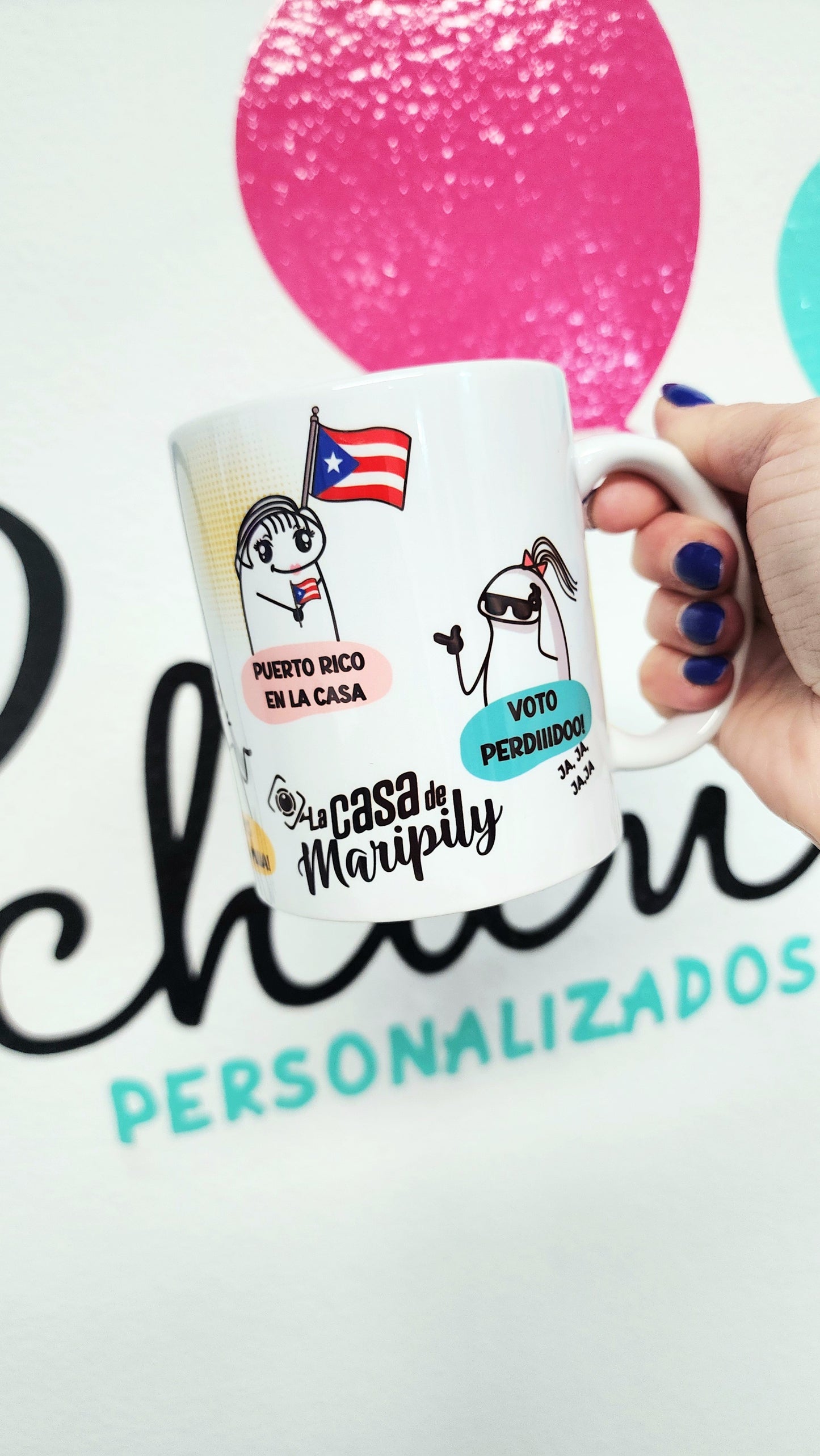 Taza Huracán Boricua