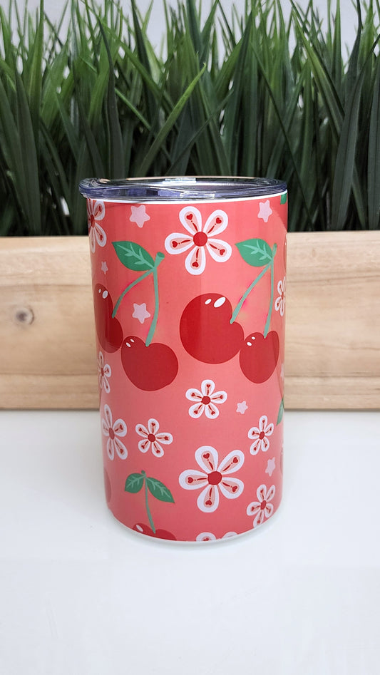 Vaso Cherries Stainles Steel 12oz