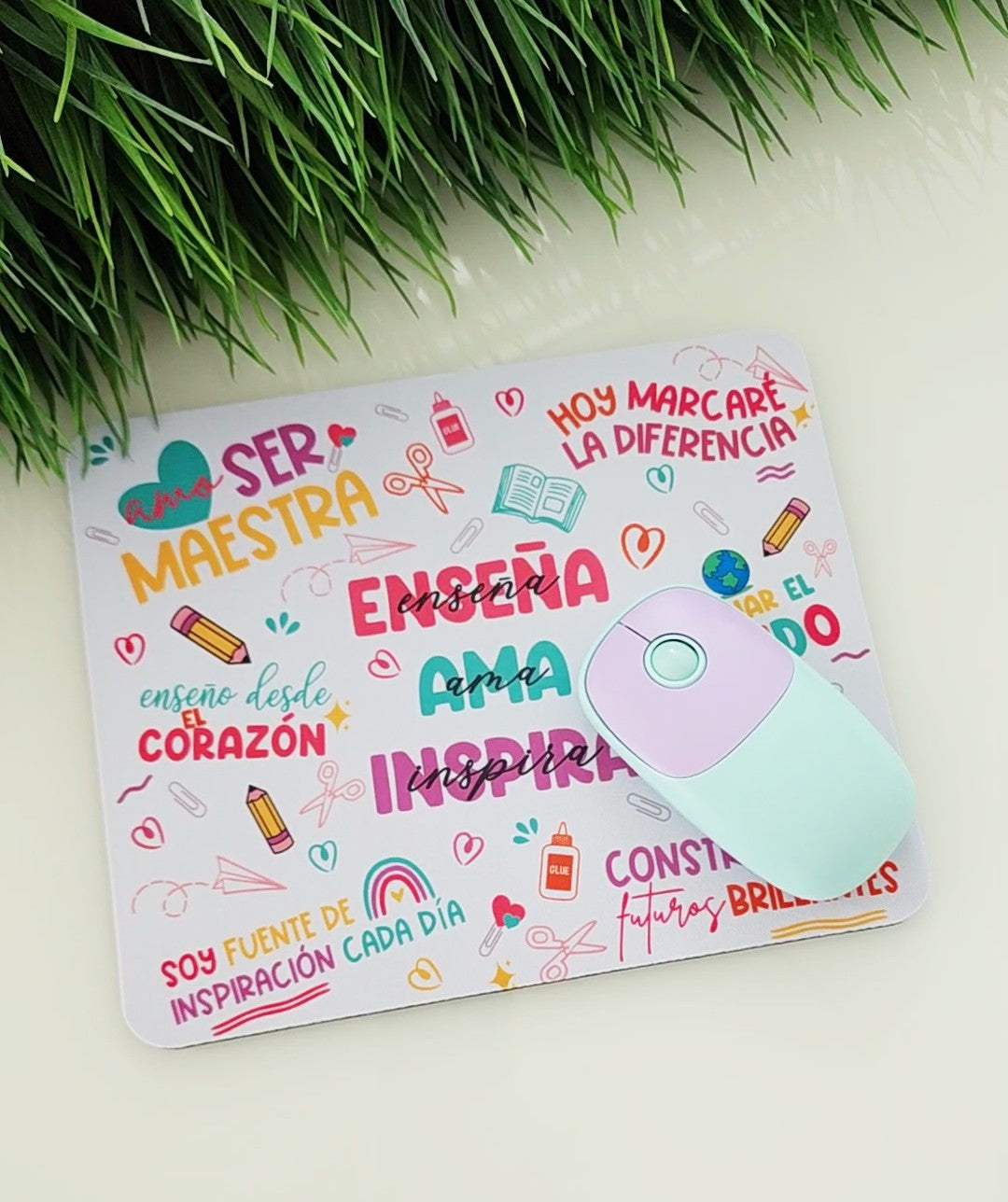 Mousepad Enseña, Ama, Inspira