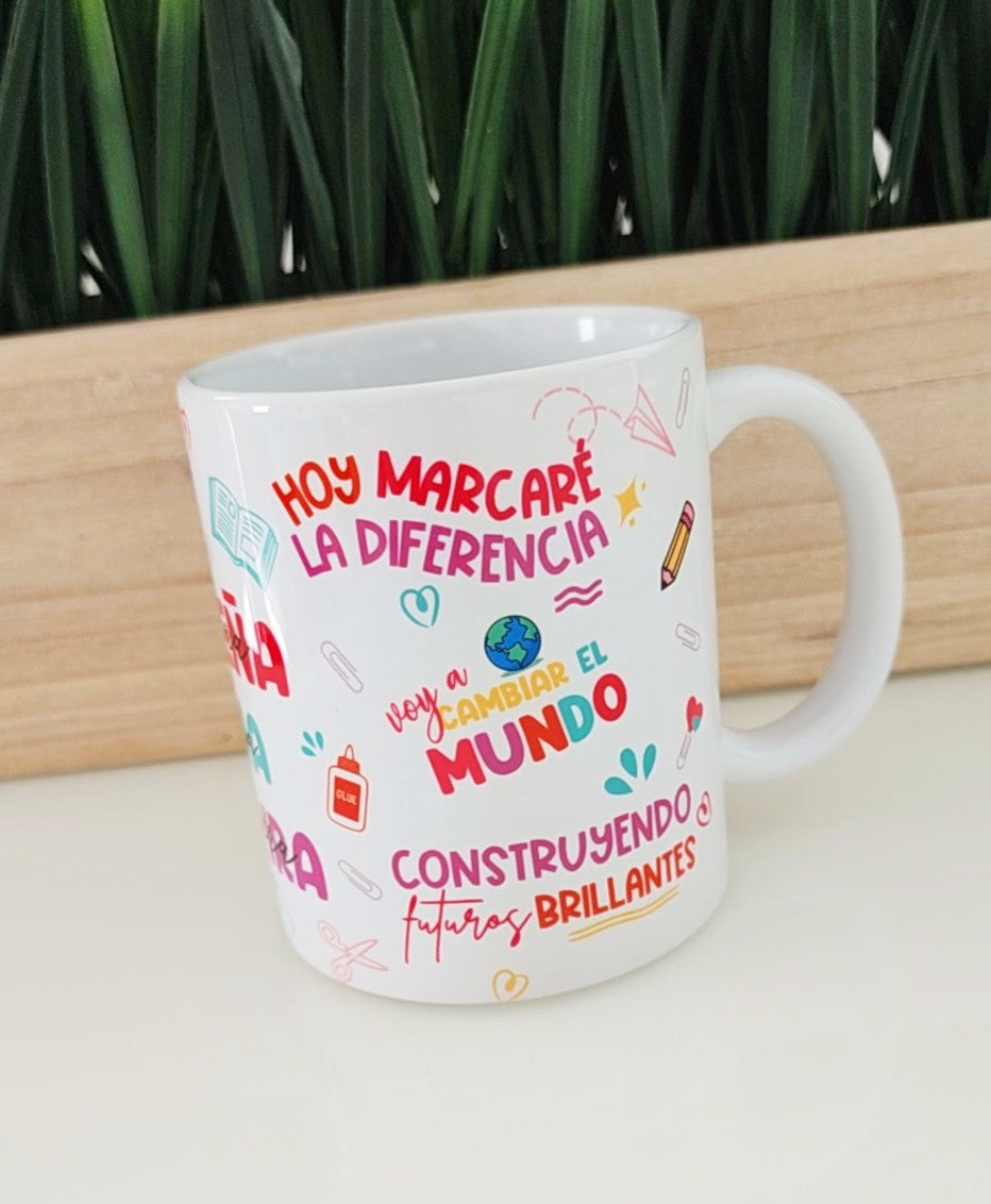 Taza Enseña, Ama, Inspira