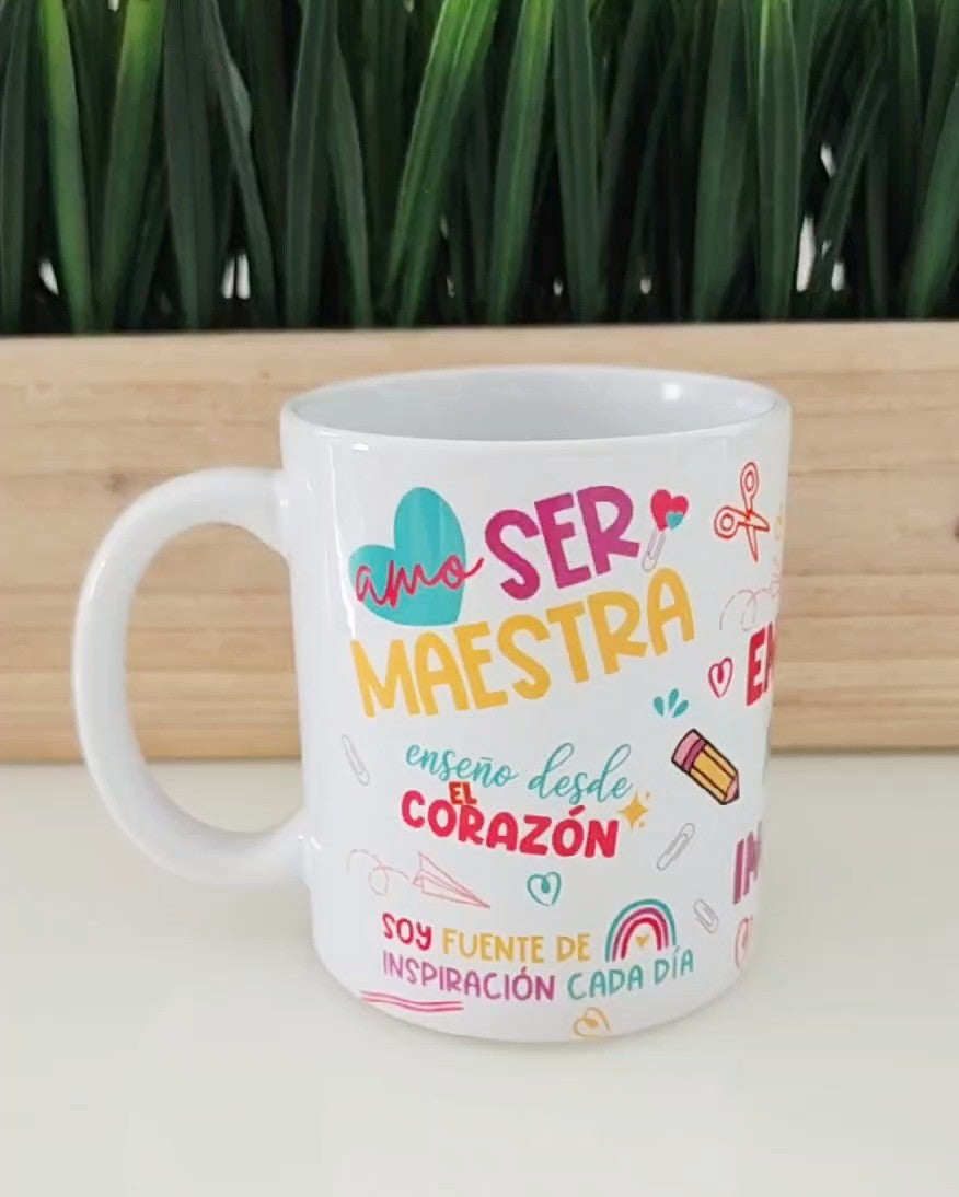 Taza Enseña, Ama, Inspira