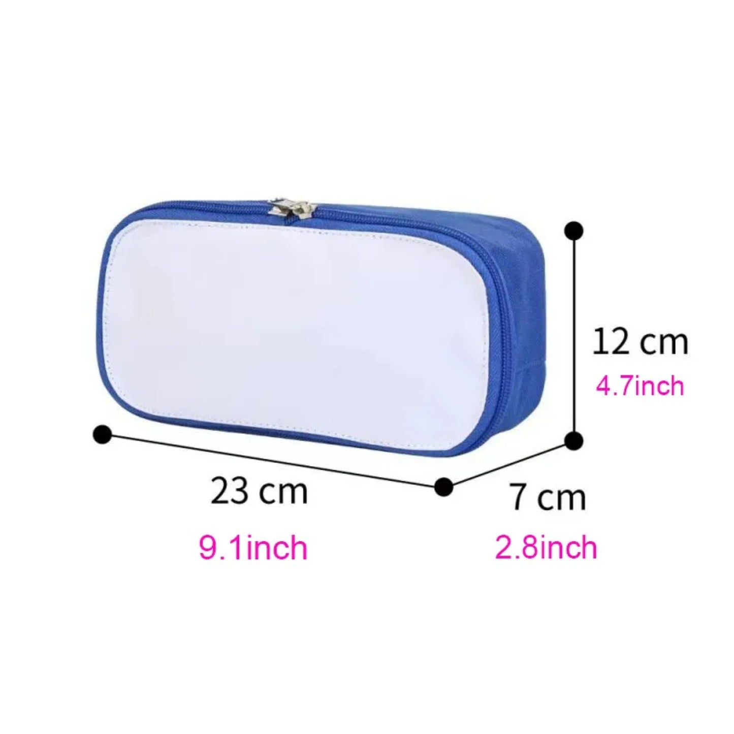 Pencil or Cosmetic Bag Flat Personalizada