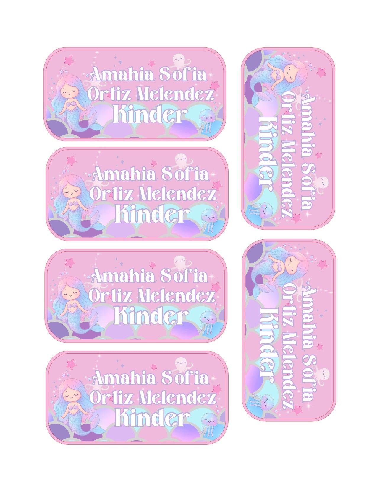Labels Escolares